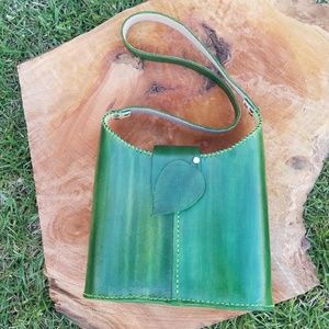 One of a Kind Handcrafted handpainted bag